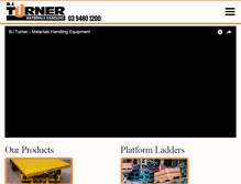 Tablet Screenshot of bjturner.com.au